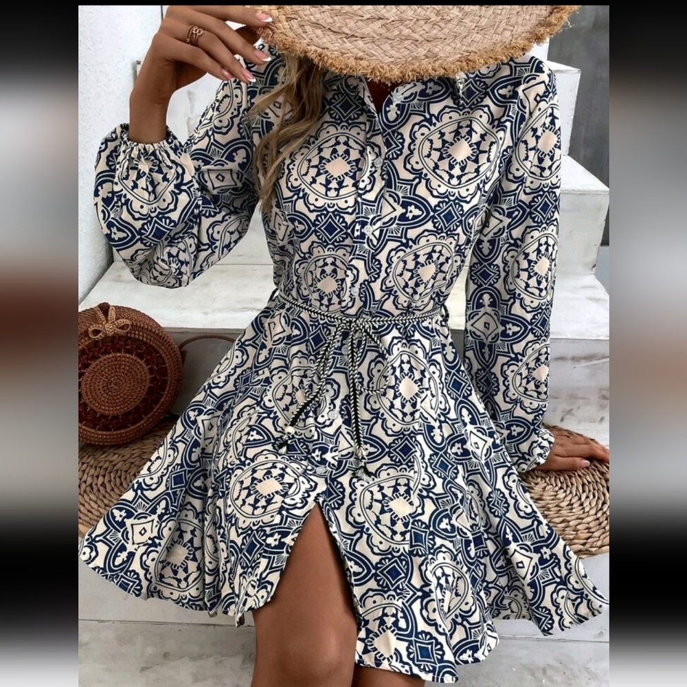 NWOT! Greece Vibes Dress
